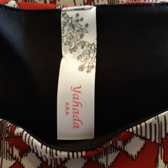 Yahada tribal print boutique dress sz small *D1 - Picture 6 of 6